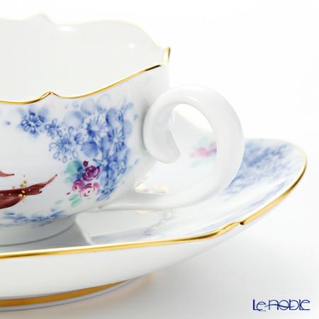 マイセン（Meissen） ミッドサマー・ナイトドリーム 680691／23633 ティーカップ＆ソーサー 150ml Motiv No.9