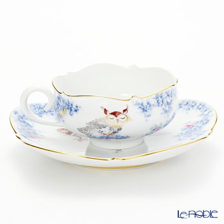 マイセン（Meissen） ミッドサマー・ナイトドリーム 680691／23633 ティーカップ＆ソーサー 150ml Motiv No.10
