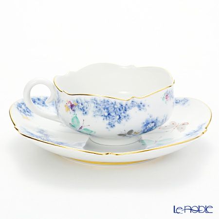 マイセン（Meissen） ミッドサマー・ナイトドリーム 680691／23633 ティーカップ＆ソーサー 150ml Motiv No.11
