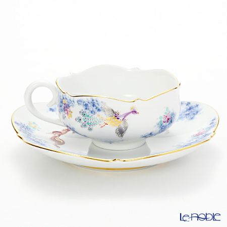 マイセン（Meissen） ミッドサマー・ナイトドリーム 680691／23633 ティーカップ＆ソーサー 150ml Motiv No.12