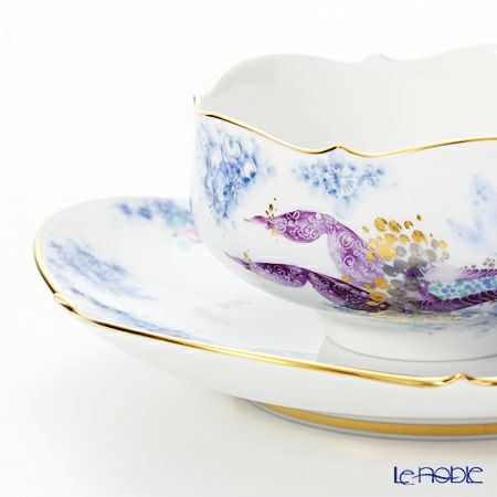 マイセン（Meissen） ミッドサマー・ナイトドリーム 680691／23633 ティーカップ＆ソーサー 150ml Motiv No.12