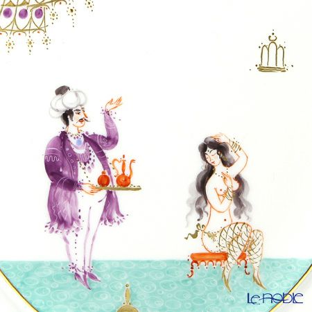 マイセン（Meissen） 陶板 680710／53n32 アラビアンナイト 18×15cm Motiv No.4