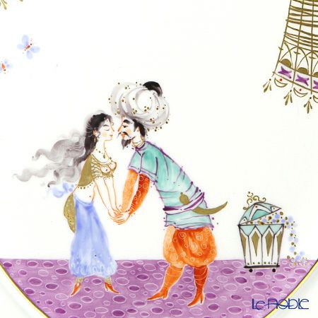 マイセン（Meissen） 陶板 680710／53n32 アラビアンナイト 18×15cm Motiv No.6