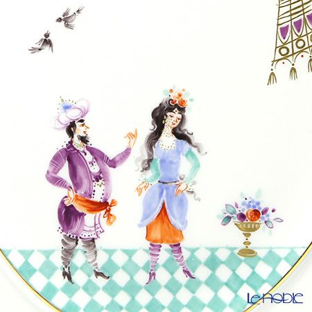 マイセン（Meissen） 陶板 680710／53n32 アラビアンナイト 18×15cm Motiv No.9