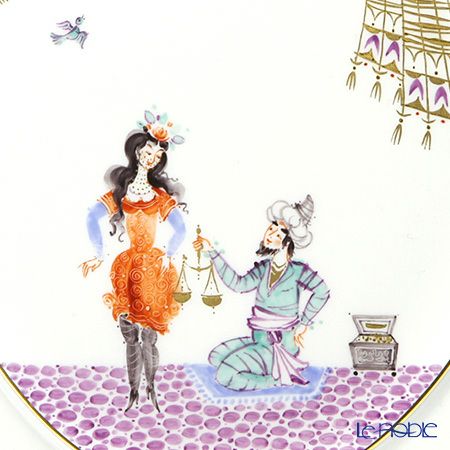 マイセン（Meissen） 陶板 680710／53n32 アラビアンナイト 18×15cm Motiv No.11