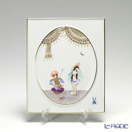 マイセン（Meissen） 陶板 680710／53n32 アラビアンナイト 18×15cm Motiv No.12