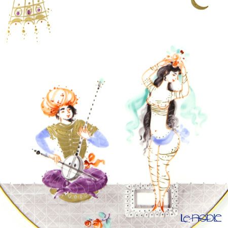 マイセン（Meissen） 陶板 680710／53n32 アラビアンナイト 18×15cm Motiv No.12