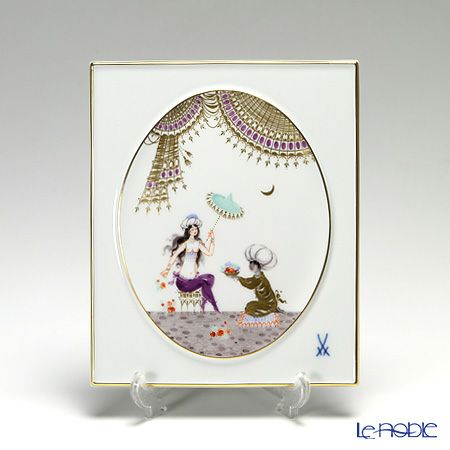 マイセン（Meissen） 陶板 680710／53n32 アラビアンナイト 18×15cm Motiv No.14