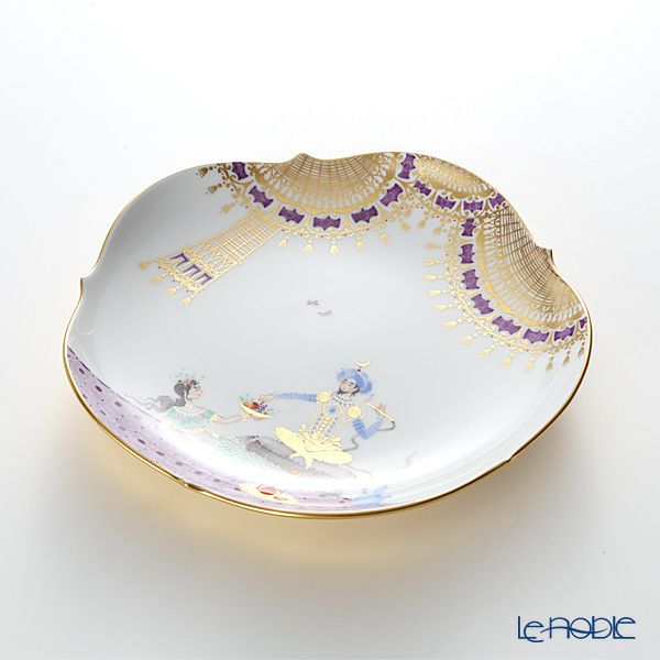 マイセン（Meissen） アラビアンナイト 680710／23501／02 プレート 18cm Motiv No.2