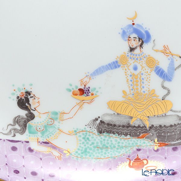 マイセン（Meissen） アラビアンナイト 680710／23501／02 プレート 18cm Motiv No.2