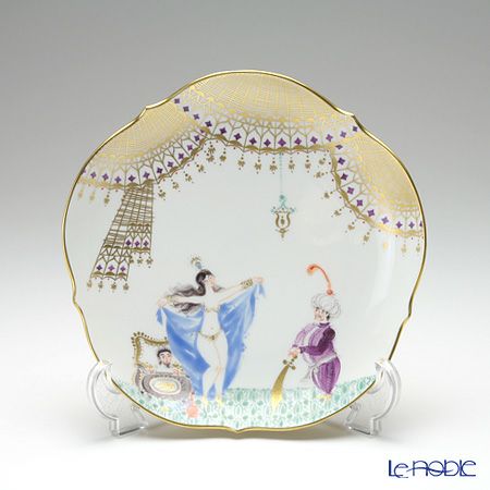 マイセン（Meissen） アラビアンナイト 680710／23501／03 プレート 18cm Motiv No.3