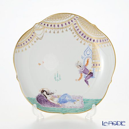 マイセン（Meissen） アラビアンナイト 680710／23501／04 プレート 18cm Motiv No.4