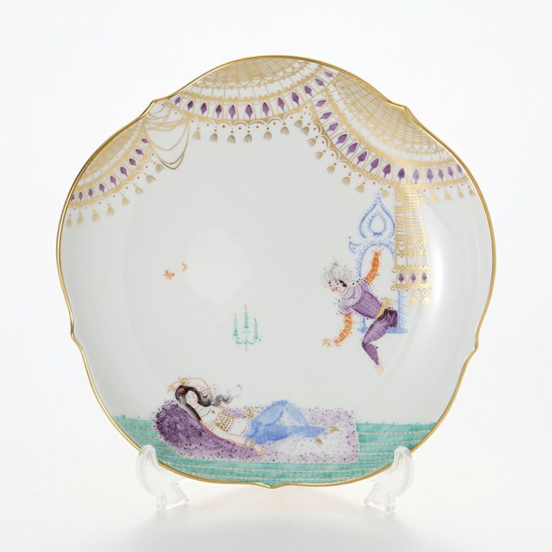 マイセン（Meissen） アラビアンナイト 680710／23501／04 プレート 18cm Motiv No.4