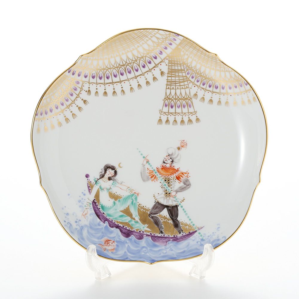 マイセン（Meissen） アラビアンナイト 680710／23501／06 プレート 18cm Motiv No.6