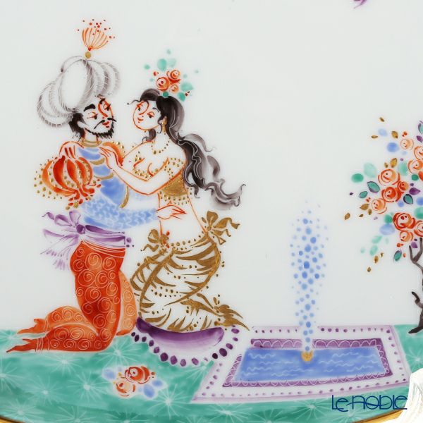 マイセン（Meissen） アラビアンナイト 680710／23501／10 プレート 18cm Motiv No.10