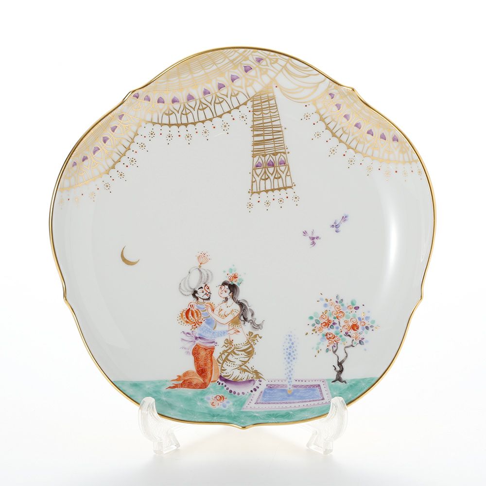 マイセン（Meissen） アラビアンナイト 680710／23501／10 プレート 18cm Motiv No.10