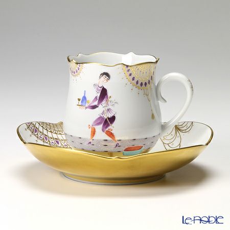 マイセン（Meissen） アラビアンナイト 680710／23582 コーヒーカップ＆ソーサー 150ml Motiv No.3