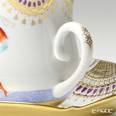 マイセン（Meissen） アラビアンナイト 680710／23582 コーヒーカップ＆ソーサー 150ml Motiv No.7