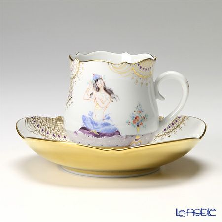 マイセン（Meissen） アラビアンナイト 680710／23582 コーヒーカップ＆ソーサー 150ml Motiv No.12