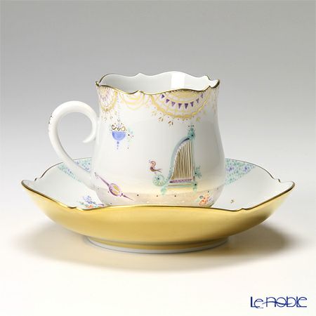 マイセン（Meissen） アラビアンナイト 680710／23582 コーヒーカップ＆ソーサー 150ml Motiv No.12