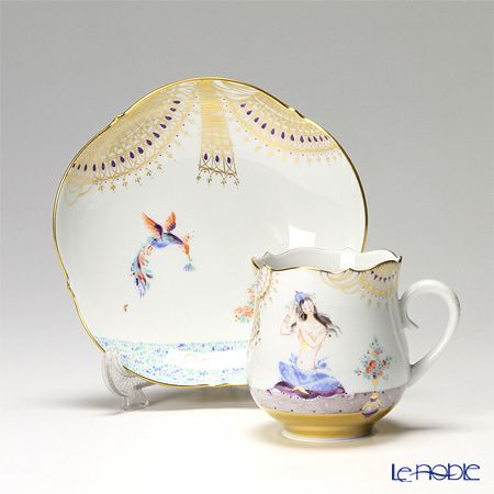 マイセン（Meissen） アラビアンナイト 680710／23582 コーヒーカップ＆ソーサー 150ml Motiv No.12