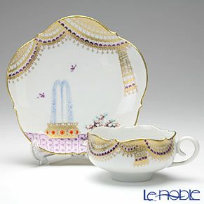 マイセン（Meissen） アラビアンナイト 680710／23633 ティーカップ＆ソーサー 150ml Motiv No.1