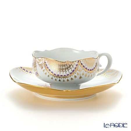 マイセン（Meissen） アラビアンナイト 680710／23633 ティーカップ＆ソーサー 150ml Motiv No.6