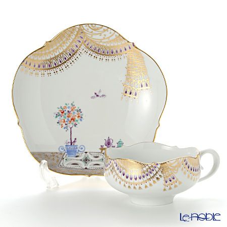マイセン（Meissen） アラビアンナイト 680710／23633 ティーカップ＆ソーサー 150ml Motiv No.6