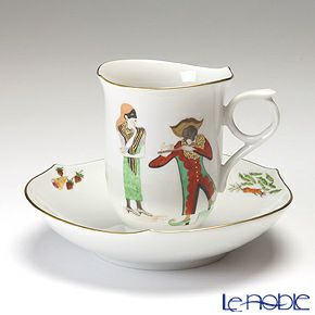 マイセン（Meissen） ベニスへの旅 コーヒーカップ＆ソーサー 180ml Motiv No.5