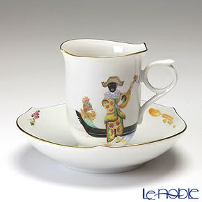 マイセン（Meissen） ベニスへの旅 コーヒーカップ＆ソーサー 180ml Motiv No.6