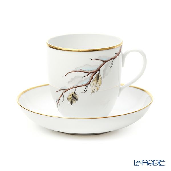 ヘレンド 4 Seasons ウインター QUSA4 02725-0-00 コーヒーカップ＆ソーサー 320ml