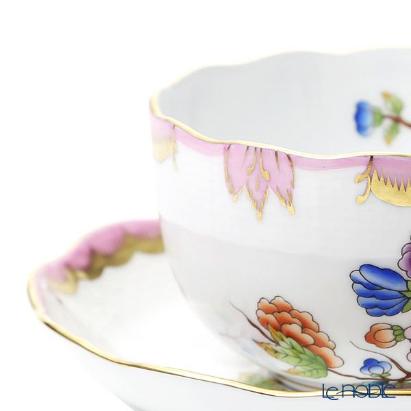 ヘレンド VBO-Y2 00724-0-00 ティーカップ＆ソーサー 200ml ライトピンク