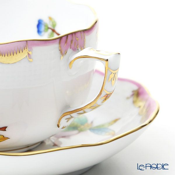 ヘレンド VBO-Y2 00724-0-00 ティーカップ＆ソーサー 200ml ライトピンク