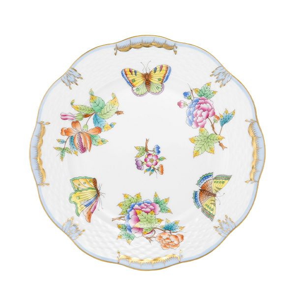 ヘレンド (HEREND) ヴィクトリア・ブーケ ライトブルー VBO-Y6 00517-0