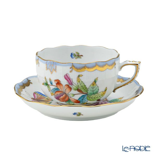 ヘレンド VBO-Y6 00724-0-00 ティーカップ＆ソーサー 200ml ライトブルー