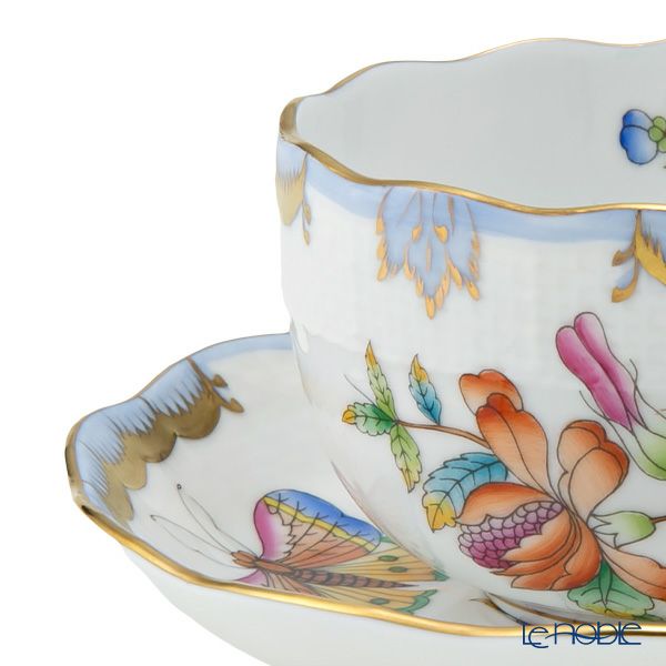 ヘレンド VBO-Y6 00724-0-00 ティーカップ＆ソーサー 200ml ライトブルー