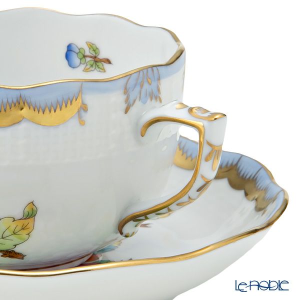 ヘレンド VBO-Y6 00724-0-00 ティーカップ＆ソーサー 200ml ライトブルー