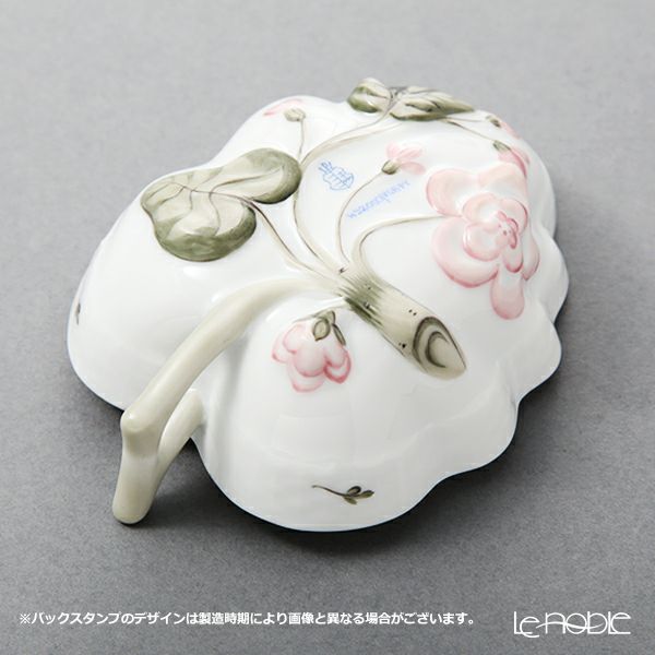 ヘレンド ウィーンのバラ プラチナシンプル VGRS-PT 00492-0-00 オープンシュガー 10.5cm