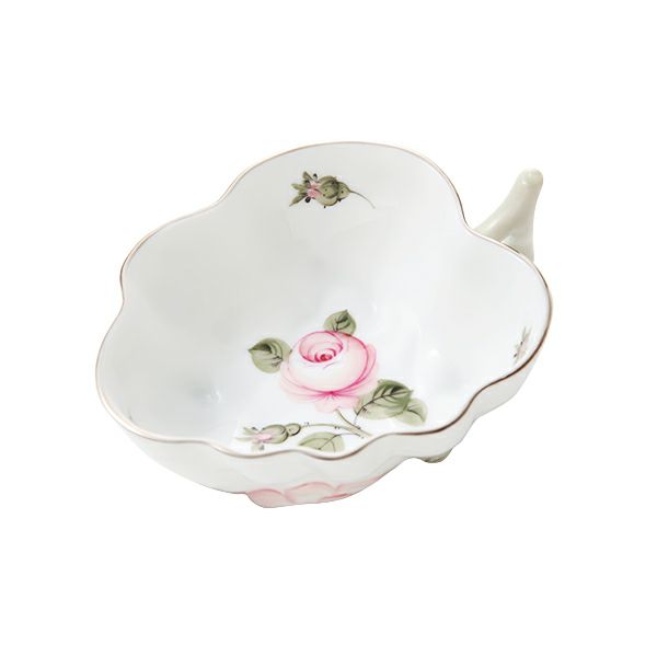 ヘレンド ウィーンのバラ プラチナシンプル VGRS-PT 00492-0-00 オープンシュガー 10.5cm