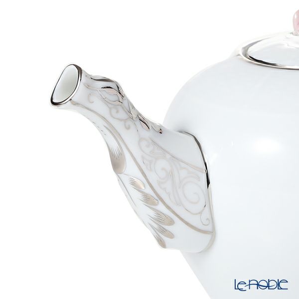 ヘレンド ウィーンのバラ プラチナシンプル VGRS-PT 00608-0-09 ティーポット ローズ 400ml