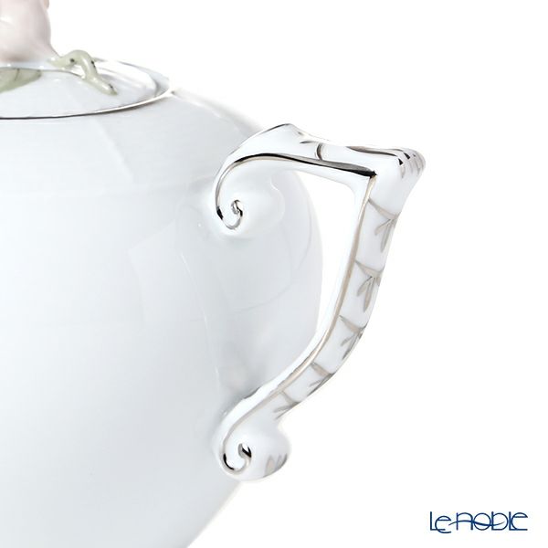 ヘレンド ウィーンのバラ プラチナシンプル VGRS-PT 00608-0-09 ティーポット ローズ 400ml