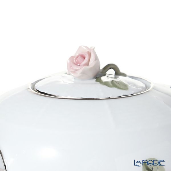 ヘレンド ウィーンのバラ プラチナシンプル VGRS-PT 00608-0-09 ティーポット ローズ 400ml