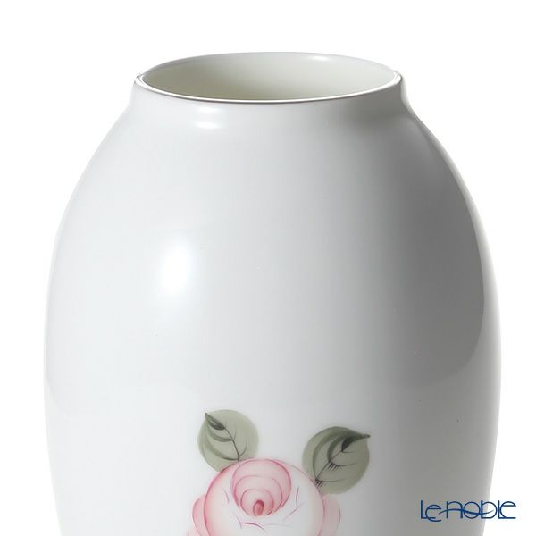 ヘレンド ウィーンのバラ プラチナシンプル VGRS-PT ベース 17.5cm 07012-0-00