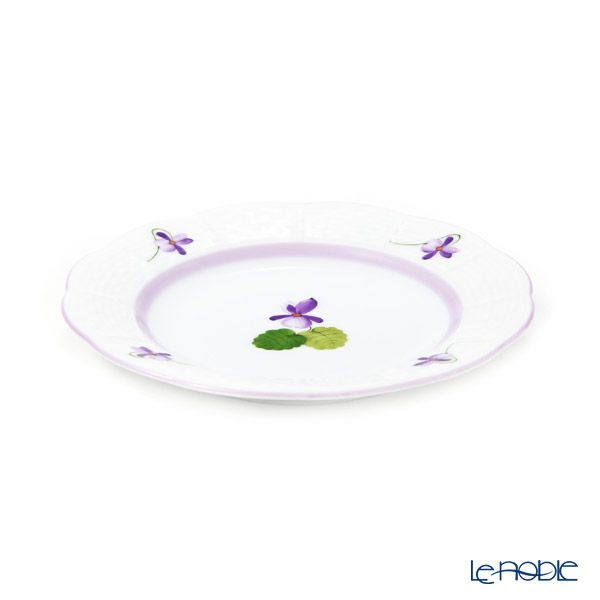 ヘレンド バイオレット（ライラック） VIOLETL 00512-0-00 プレート 12.5cm