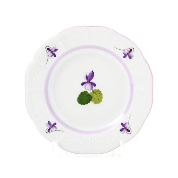 ヘレンド バイオレット（ライラック） VIOLETL 00512-0-00 プレート 12.5cm