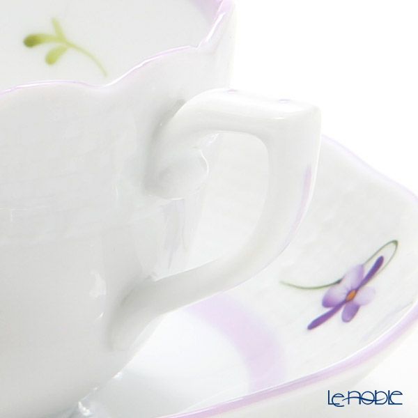 ヘレンド バイオレット（ライラック） VIOLETL 00711-0-00 モカカップ＆ソーサー 100ml