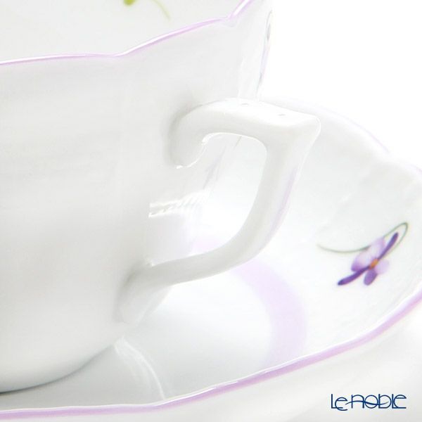ヘレンド バイオレット（ライラック） VIOLETL 00730-0-00 ティーカップ＆ソーサー（兼用） 200ml