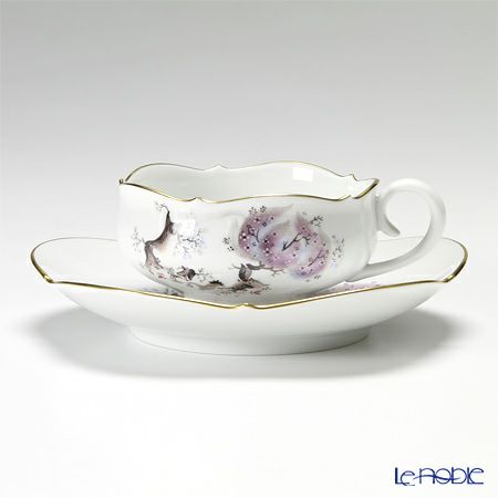 マイセン（Meissen） アーモンドの木 700110／23633 ティーカップ＆ソーサー 150ml