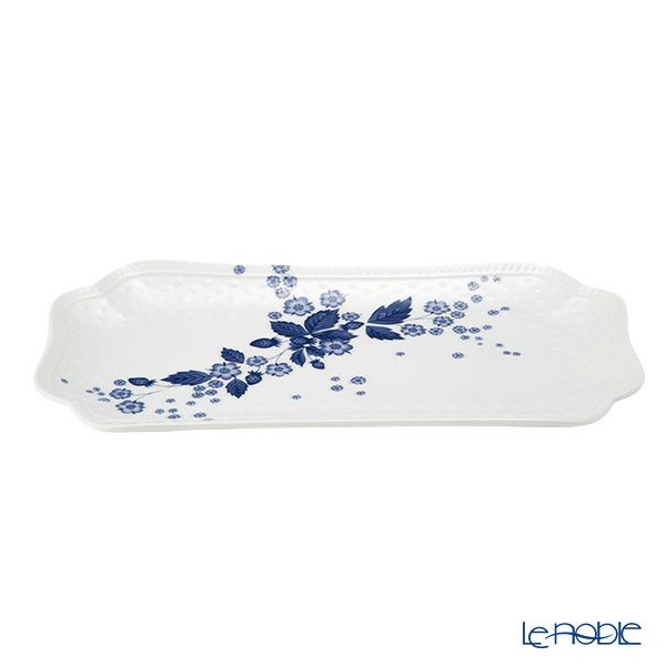 ウェッジウッド（Wedgwood） ストロベリーブルームインディゴ フィッシュディッシュ 26cm