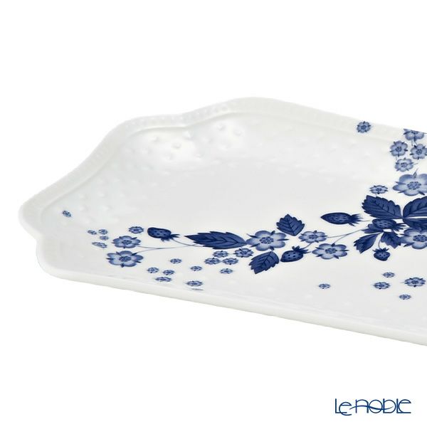 ウェッジウッド（Wedgwood） ストロベリーブルームインディゴ フィッシュディッシュ 26cm